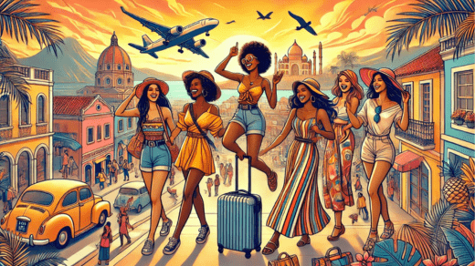 black women travel group, sisterhood of travel, women traveling together