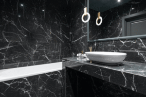 Nero Marquina marble