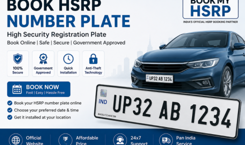 hsrp number plate